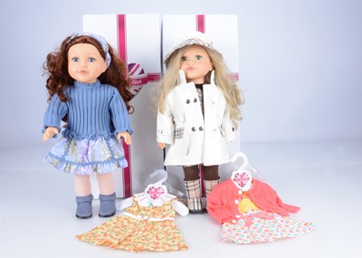 Lot 509 - Two My London Girl dolls