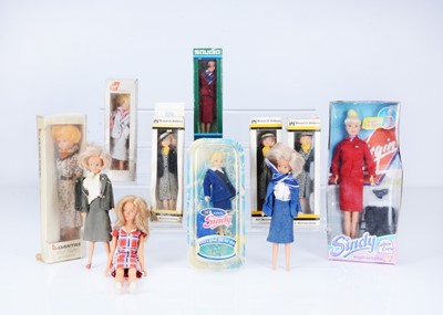 Lot 539 - Various cabin Crew/ Stewardess doll