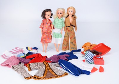 Lot 540 - Two 1970's Sindy dolls