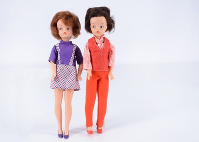 Lot 546 - Two Pedigree Sindy dolls, circa 1965