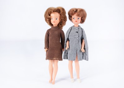 Lot 548 - Two Pedigree Sindy dolls, circa 1966 