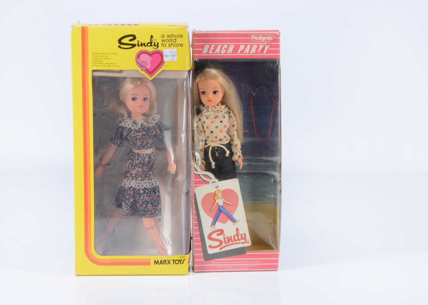 Lot 552: Marx Sindy 1978 și Beach Party 1984, două păpuși