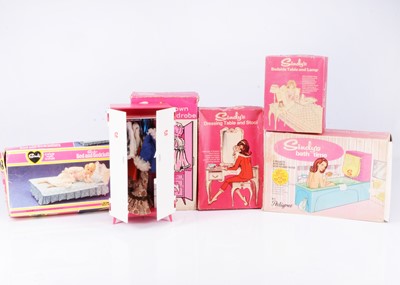 Lot 562 - Pedigree Sindy  furniture sets