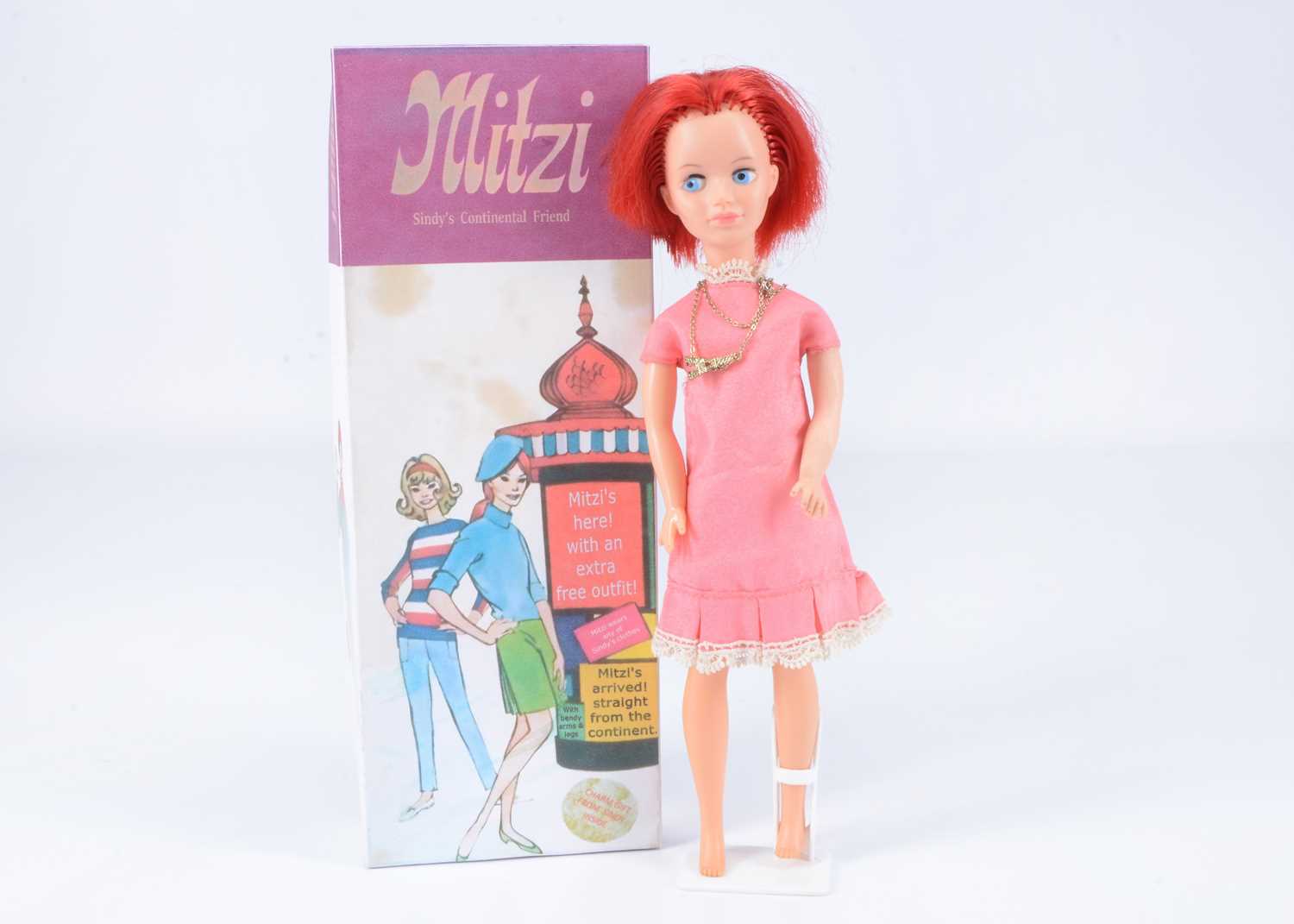Lot 569 - A Pedigree Mitzi doll,  Sindy’s continental friend 1967/68