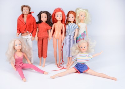 Lot 595 - A Marie doll, Sindy's Friend