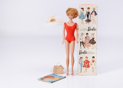 Lot 607 - A Mattel Bubble cut Barbie, 1960s