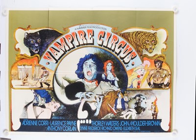 Lot 392 - Vampire Circus (1971) UK Quad Poster