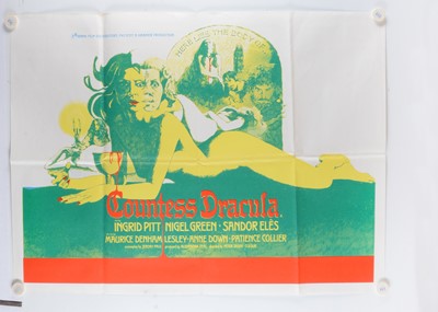 Lot 395 - Countess Dracula UK Quad Poster