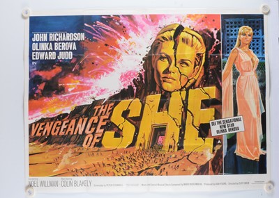 Lot 398 - Vengeance of She (1968) Quad Poster