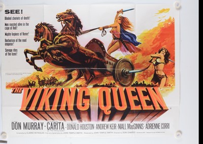 Lot 401 - The Viking Queen (1967) UK Quad Poster