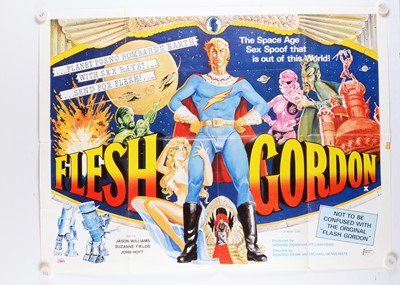 Lot 402 - Flesh Gordon (1974) Quad Poster