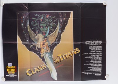 Lot 411 - Clash of the Titans (1981) UK Quad poster