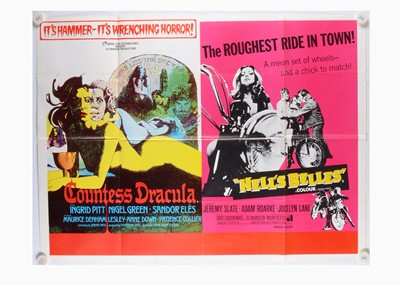 Lot 412 - Countess Dracula / Hell's Belles UK Quad Poster
