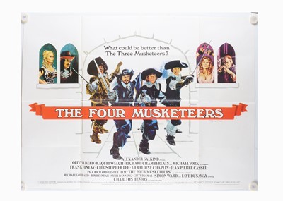 Lot 415 - The Four Musketeers (1970) UK Quad poster