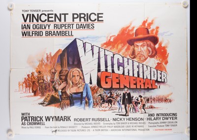 Lot 421 - Witchfinder General (1968) UK Quad Poster