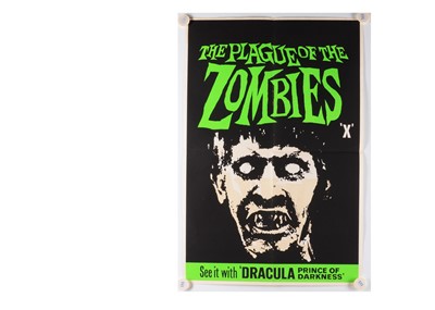 Lot 432 - The Plague of The Zombies (1966) UK Double Crown Poster