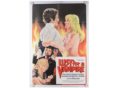 Lot 434 - Lust For A Vampire (1971) UK One Sheet poster