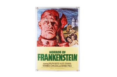 Lot 436 - The Horror Of Frankenstein (1970) UK One Sheet poster