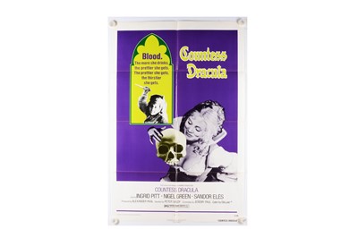 Lot 438 - Countess Dracula (1972) US One Sheet