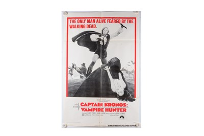 Lot 439 - Captain Kronos Vampire Hunter (1974) US One Sheet