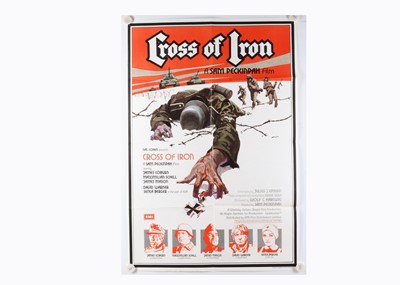 Lot 441 - Cross Of Iron (1977) UK One Sheet poster