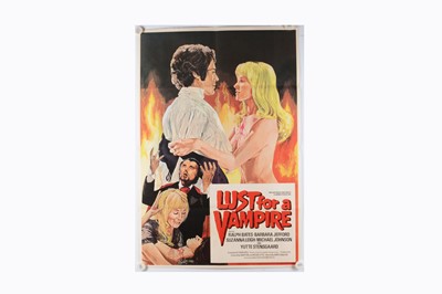 Lot 443 - Lust For A Vampire (1971) UK One Sheet poster