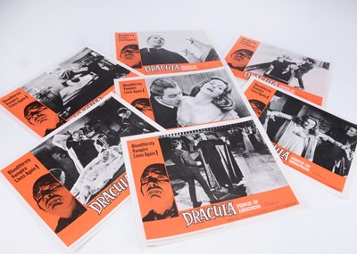 Lot 448 - Dracula Prince of Darkness (1966) Lobby Cards
