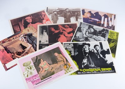 Lot 449 - Horror Film Lobby Cards / FOH Stills