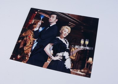 Lot 457 - Doctor Who / David Tennant and Kylie Minogue / Signed