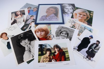 Lot 460 - Doctor Who / Companions / Signed photos