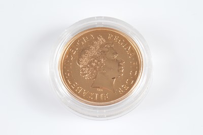 Lot 9 - A modern Royal Mint UK Sovereign £5 Brilliant Uncirculated Gold Coin