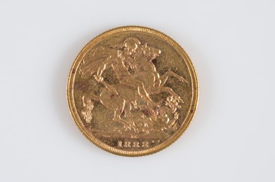 Lot 20 - A Queen Victoria full gold sovereign