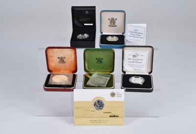 Lot 36 - Six Royal Mint silver coins