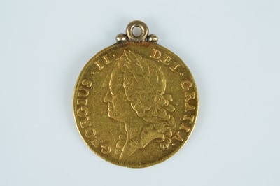Lot 52 - A George II two Guinea gold coin