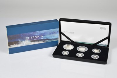 Lot 58 - A modern Royal Mint The Britannia 2018 UK Six-Coin Proof Set