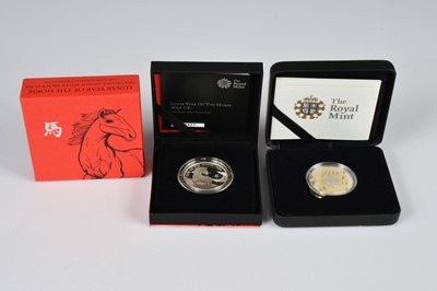 Lot 67 - A modern Royal Mint Silver Proof Coin