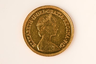 Lot 75 - An Elizabeth II half gold sovereign