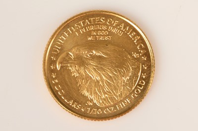 Lot 81 - A modern United States of America 1/10 oz gold coin