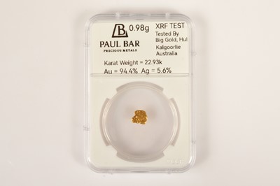 Lot 94 - An Australia gold nugget