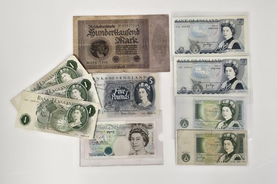 Lot 3 - Ten banknotes