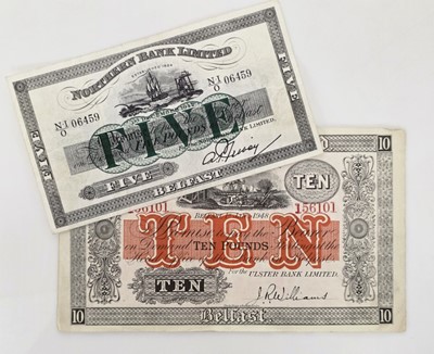 Lot 13 - Two Northern Irish banknotes