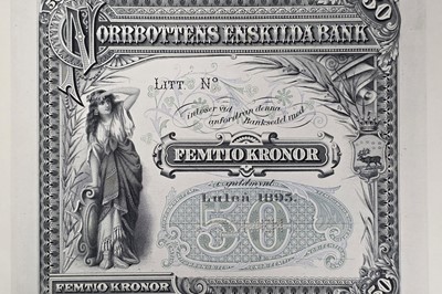 Lot 21 - A highly rare Victorian period Bradbury Wilkinson & Co presentation book of Specimen Banknotes
