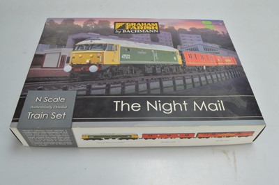 Lot 14 - Farish N gauge Night Mail train set in original box (1)