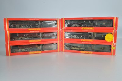 Lot 89 - Hornby Steam Tender Locomotives in original boxes 00 gauge (6)
