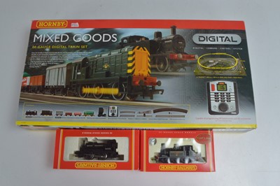 Lot 99 - Hornby Digital Train set with extra Locomotives in original boxes (3)