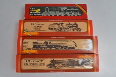 Lot 103 - Hornby  Steam Locomotives and tenders 00 gauge (4)