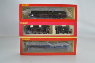 Lot 138 - Hornby (China) boxed 00 Gauge large Steam Locomotives and Tenders (3)