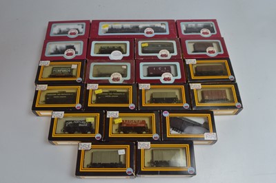 Lot 156 - Dapol Steam Locomotives and freight wagons (20)