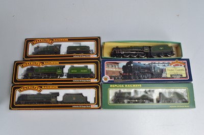 Lot 160 - Replica Mainline Bachmann Steam Locomotives in original boxes (6)