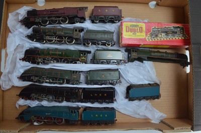 Lot 182 - Hornby-Dublo 00 Gauge 3-Rail Locomotives converted to 2-Rail (15 including Tenders